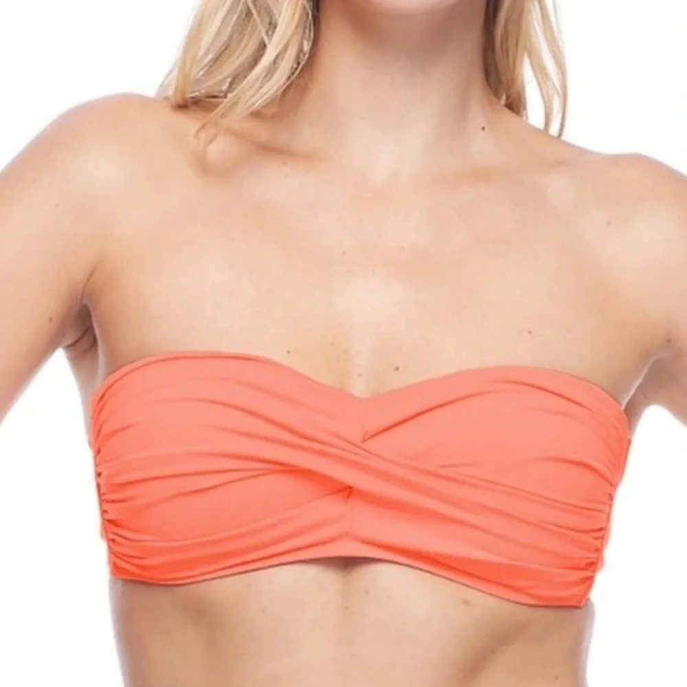 NWT Skye Apricot Emma Bandeau Swim Top